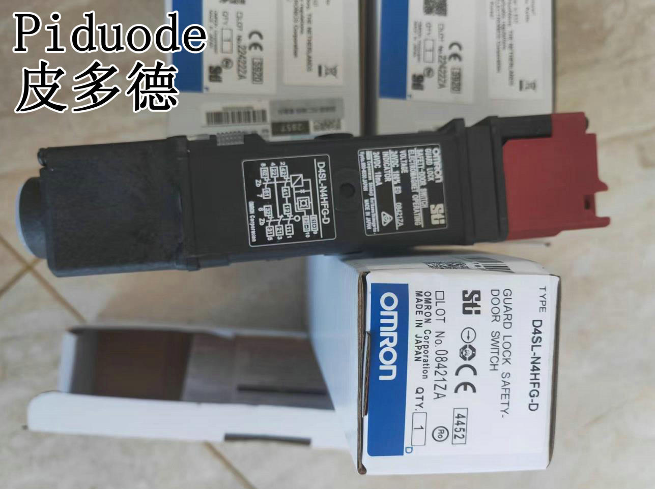 全新原裝 omron歐姆龍 安全限位開關(guān) D4B-4170N